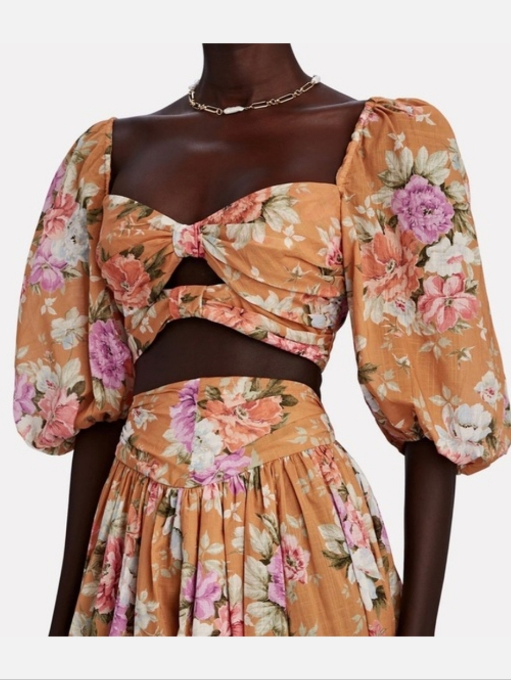 Zimmermann Pattie floral Cotton Skirt Set - Picture 6 of 12